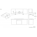 WHIRLPOOL 惠而浦 AKR260WH 60厘米櫃底式抽油煙機